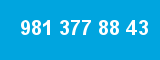 981 377 88 43 981 377 88 43